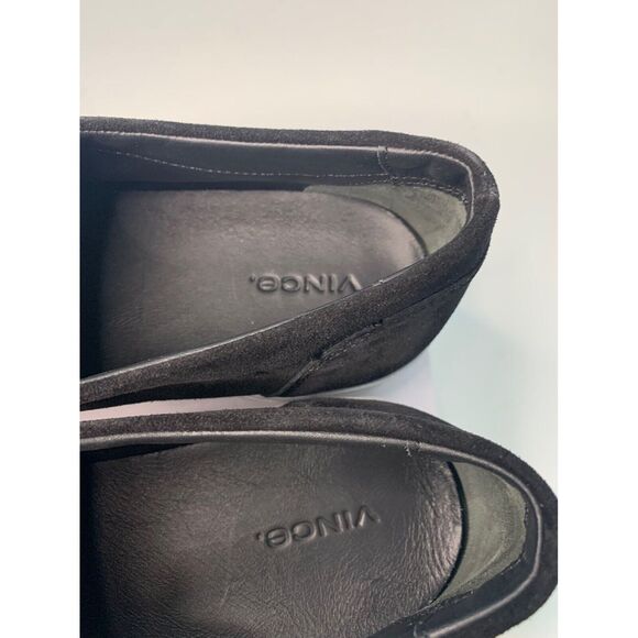 Vince Black Suede Slip on Sneaker - Picture 6 of 7